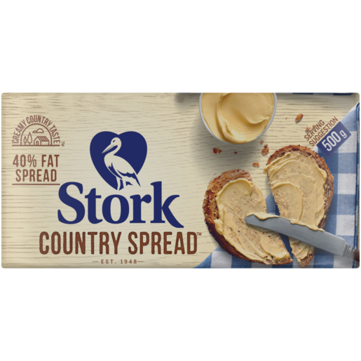 Stork Country Spread 40% Fat Spread Brick 500g