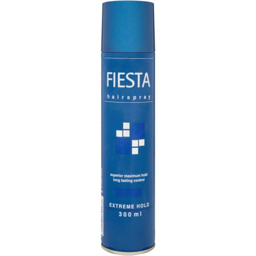 Fiesta Extreme Hold Hairspray Can 300ml, Styling Products