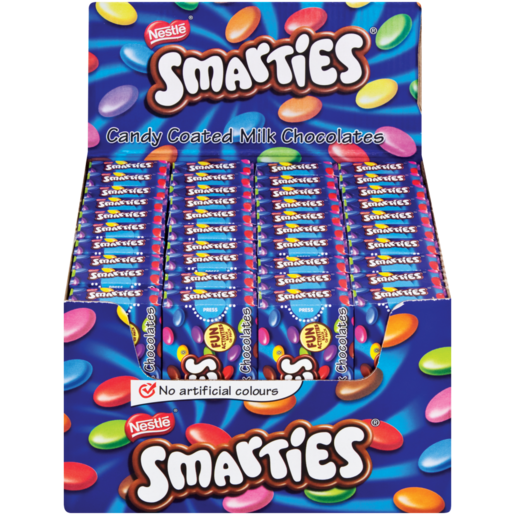 Smarties Candy Coated Milk Chocolate Cartons 40 x 40g