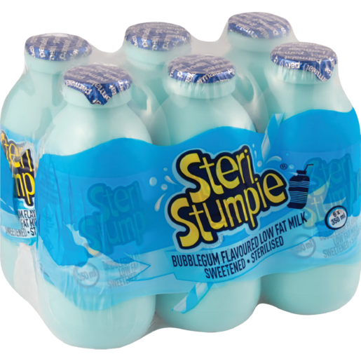 Steri Stumpie Bubblegum Flavoured Milk 6 x 350ml