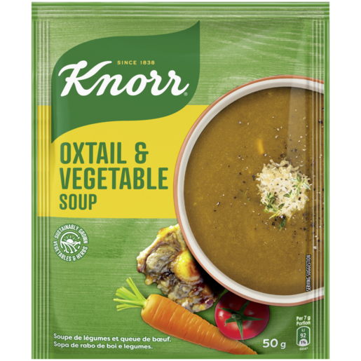 Knorr Oxtail & Vegetable Thickening Soup 50g
