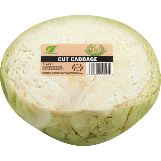 Wrapped Cut Cabbage 