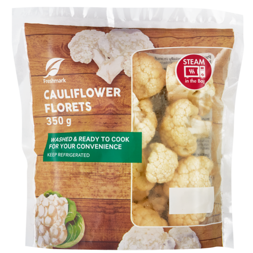 Cauliflower Florets Pack 350g