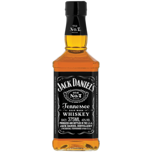 Jack Daniel's Old No.7 Tennessee Whiskey Bottle 375ml