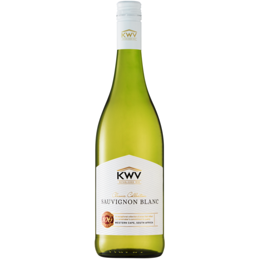 KWV Classic Collection Sauvignon Blanc White Wine Bottle 750ml