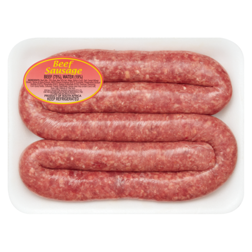 Traditional Beef Sausage Per kg