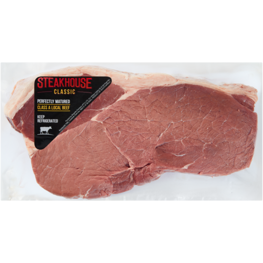 Steakhouse Classic Rump Beef Steak Per kg