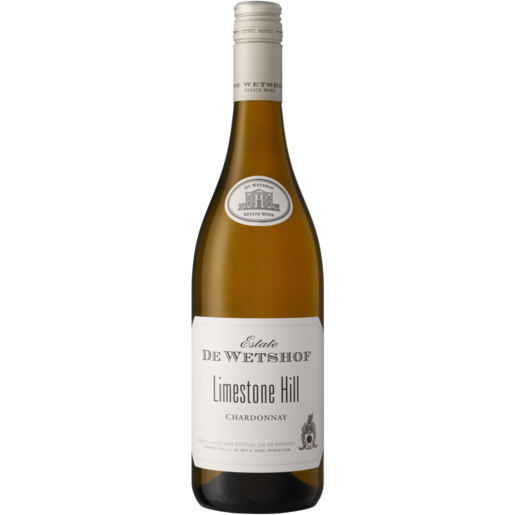 De Wetshof Limestone Hill Chardonnay White Wine Bottle 750ml