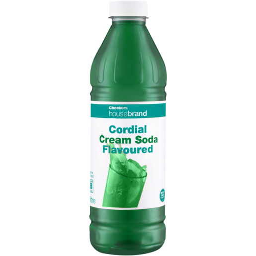 Checkers Housebrand Cream Soda Flavoured Cordial 1L