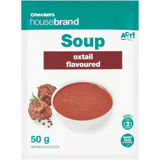 Checkers Housebrand Oxtail Flavoured Soup 50g 