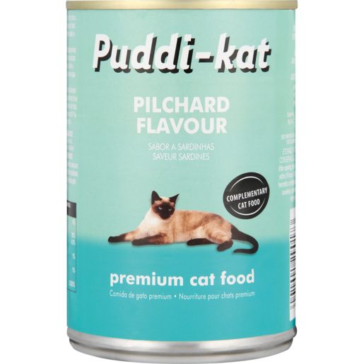 Puddi-Kat Pilchard Premium Cat Food Can 385g