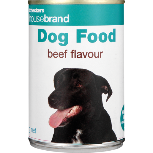 Checkers Housebrand Beef Dog Food Can 425g