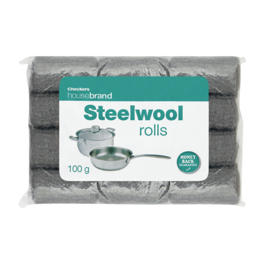 Checkers Housebrand Steelwool Rolls 100g