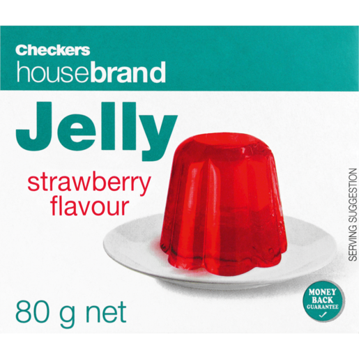 Checkers Housebrand Instant Strawberry Jelly 80g