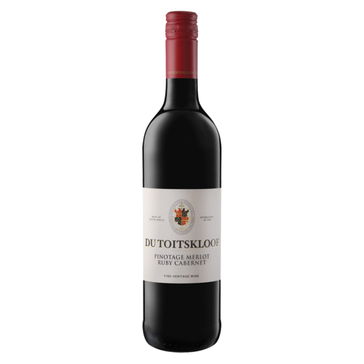 Du Toitskloof Pinotage Merlot Ruby Cabernet Red Wine Bottle 750ml