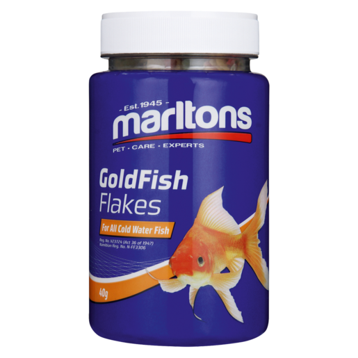 Marltons Goldfish Flakes Fish Food 40g
