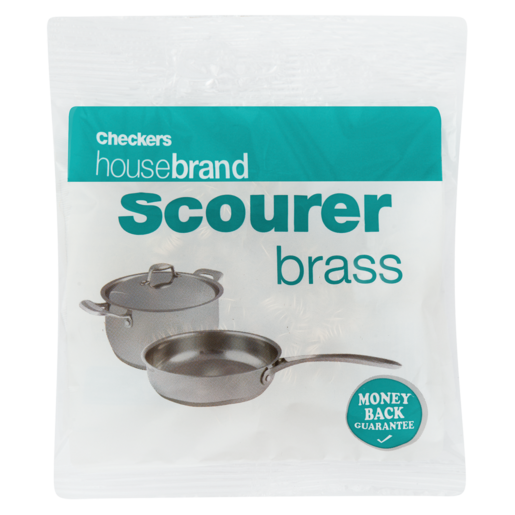 Checkers Housebrand Brass Scourer