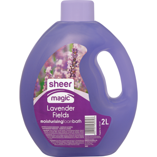 Sheer Magic Lavender Fields Moisturising Foam Bath 2L