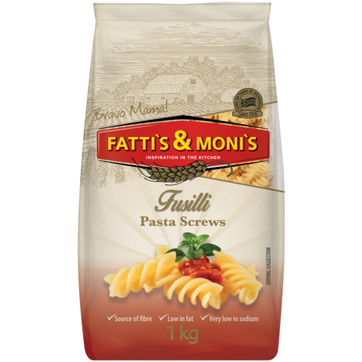 Fatti's & Moni's Fusilli Pasta Screws 1kg