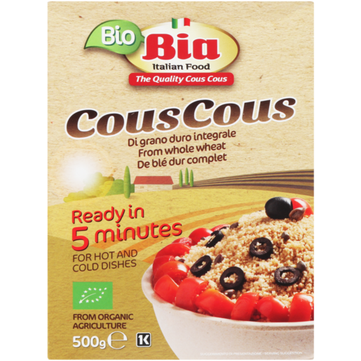 Bacchini Whole Wheat CousCous 500g