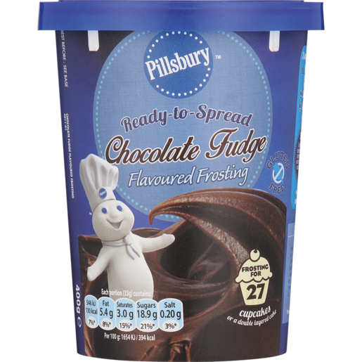 Pillsbury Ready-To-Spread Chocolate Flavoured Frosting 400g