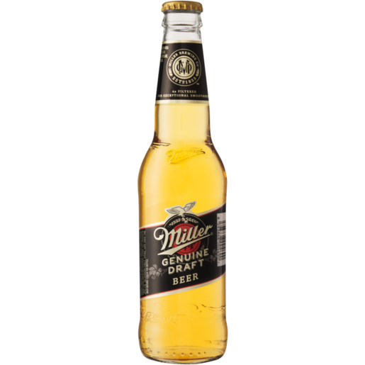 Miller Genuine Draft Beer Bottle 330ml
