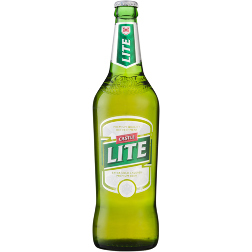 Castle Lite Beer Bottle 660ml