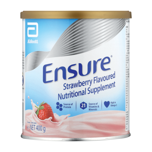 Ensure Strawberry Flavoured Nutritional Supplement 400g