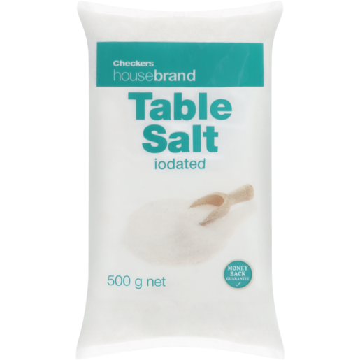 Checkers Housebrand Iodated Table Salt 500g