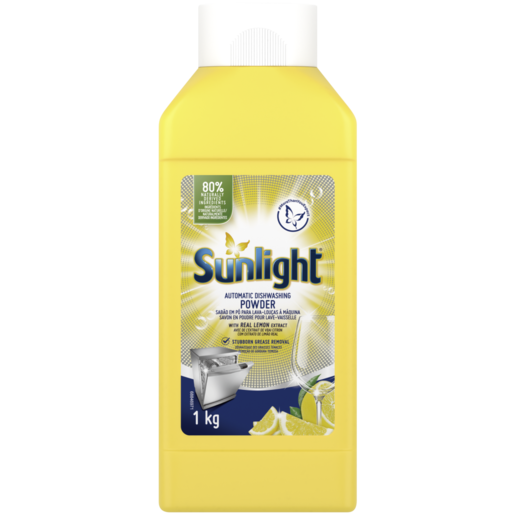 Sunlight Lemon Automatic Dishwashing Powder 1kg