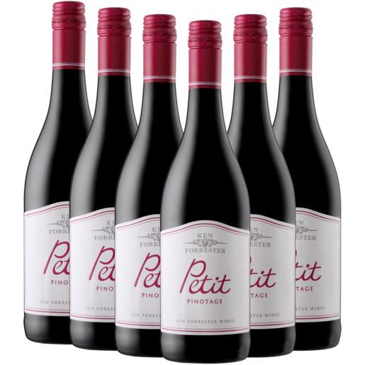 Ken Forrester Petit Pinotage Red Wine Bottles 6 x 750ml