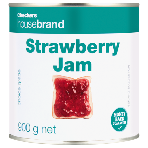 Checkers Housebrand Strawberry Jam 900g
