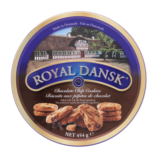 Royal Dansk Choco Chip Cookies 454g