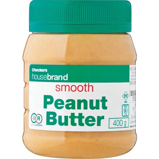 Checkers Housebrand Smooth Peanut Butter 400g