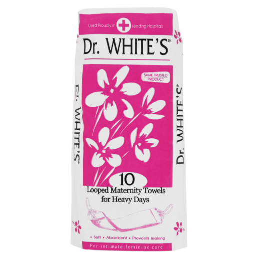 Dr. Whites Looped Maternity Towels Heavy 10 Pack