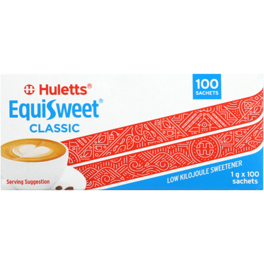 Huletts EquiSweet Classic Sweetener Sachets 100 x 1g