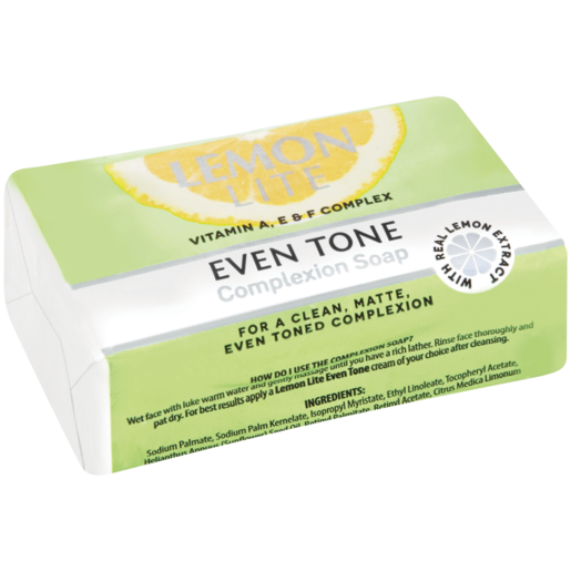 Lemon Lite Even Tone Complexion Soap Bar 100g