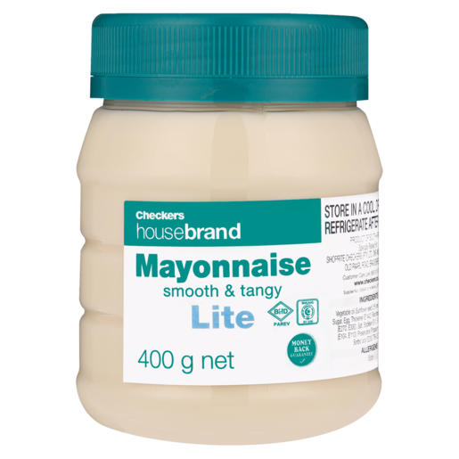Checkers Housebrand Lite Mayonnaise 400g
