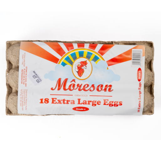 Moreson Extra Large Eggs Tray 18 Pack