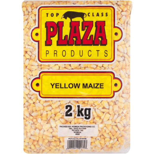 Plaza Yellow Maize 2kg 