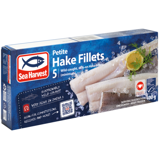 Sea Harvest Frozen Petite Hake Fillets 400g