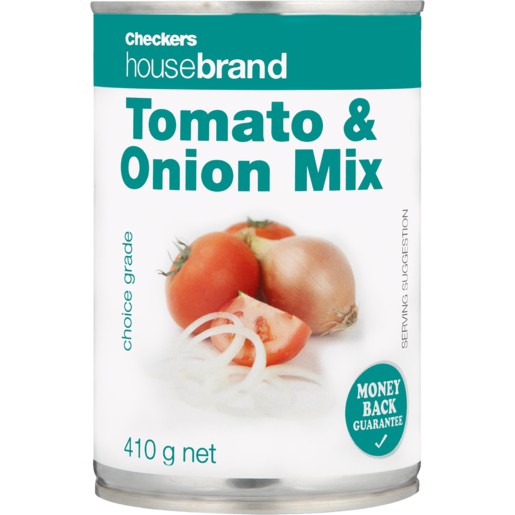 Checkers Housebrand Tomato & Onion Mix 410g