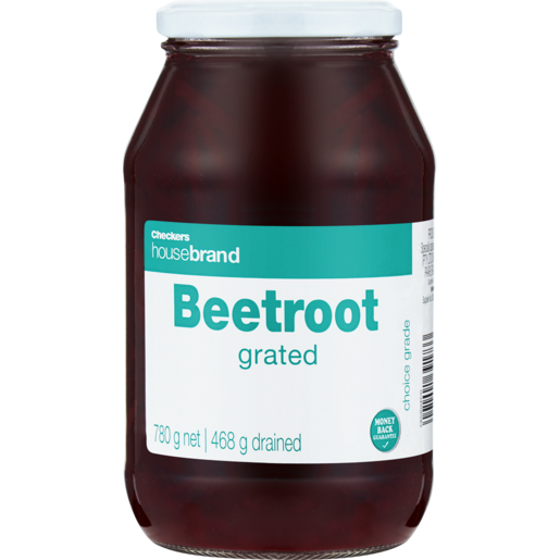 Checkers Housebrand Grated Beetroot 780g
