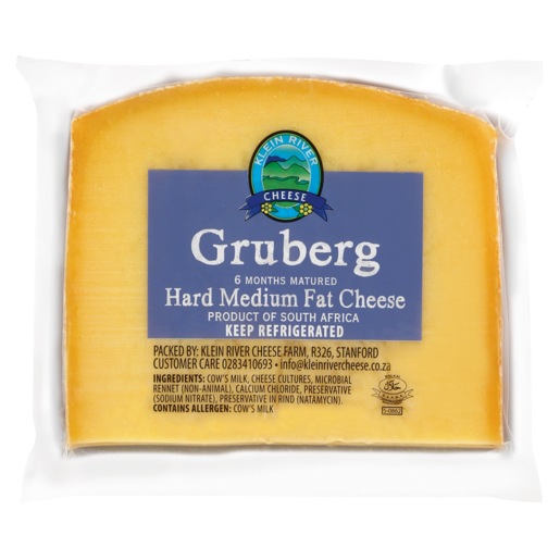 Klein River Vintage Hard Cheese Per Kg