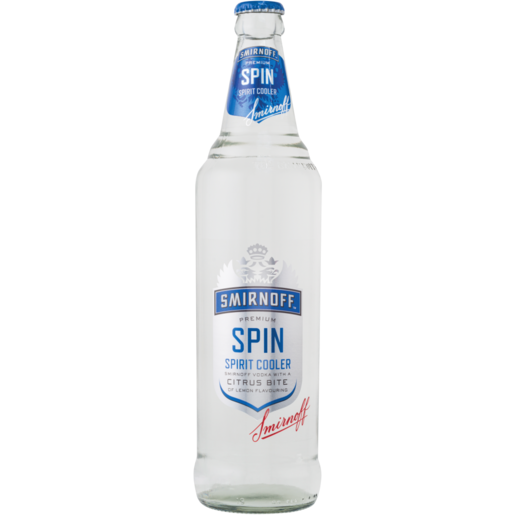 Smirnoff Spin Premium Spirit Cooler Bottle 660ml