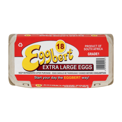 Eggbert Extra Large Eggs 18 Pack