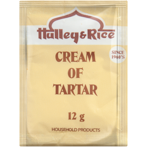 Hulley & Rice Cream Of Tartar 12g