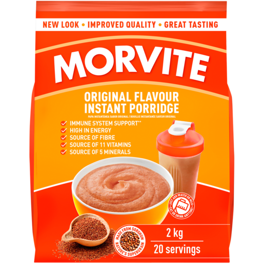Morvite Original Flavoured Instant Porridge 2kg
