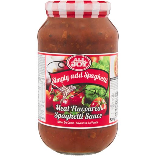 All Joy Meat Flavoured Spaghetti Sauce 820g