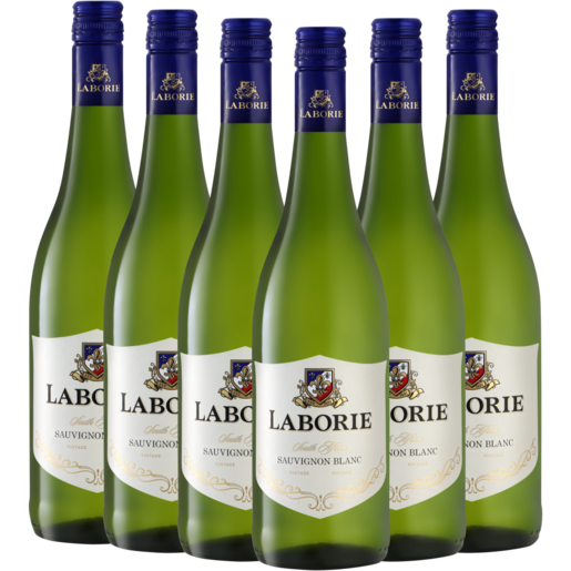 Laborie Sauvignon Blanc White Wine Bottles 6 x 750ml